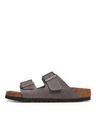 BIRKENSTOCK SANDALO UOMO ARIZONA OILED LEATHER IRON 1027026 CO