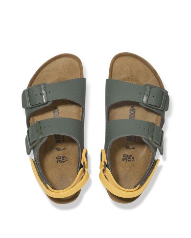 BIRKENSTOCK SANDALO BIMBO MILANO HL KIDS DESERT SOIL THYME 1029378 CO