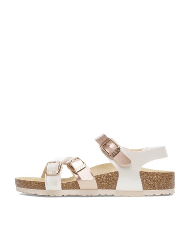 BIRKENSTOCK SANDALO BIMBA KUMBA KIDS SPLIT ELECTRIC METALLIC PEARL COPPER 1029444 CO