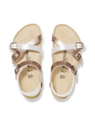 BIRKENSTOCK SANDALO BIMBA KUMBA KIDS SPLIT ELECTRIC METALLIC PEARL COPPER 1029444 CO