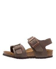 BIRKENSTOCK SANDALO BIMBO NEW YORK KIDS NUBUCK MOCHA 087783