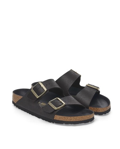 BIRKENSTOCK SANDALO DONNA ARIZONA BIRKO FLOR SAFFIANO LEATHER 1029493 CO