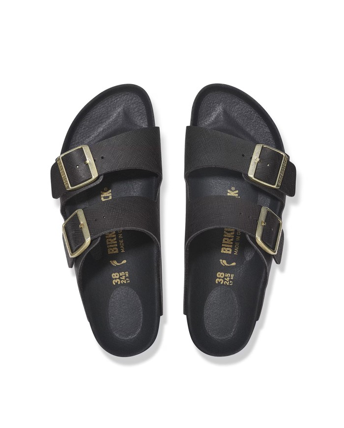 BIRKENSTOCK SANDALO DONNA ARIZONA BIRKO FLOR SAFFIANO LEATHER 1029493 CO