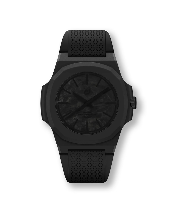 NUNCIER OFFICIAL OROLOGIO FAT CARBRON DARK MATTER BLACK
