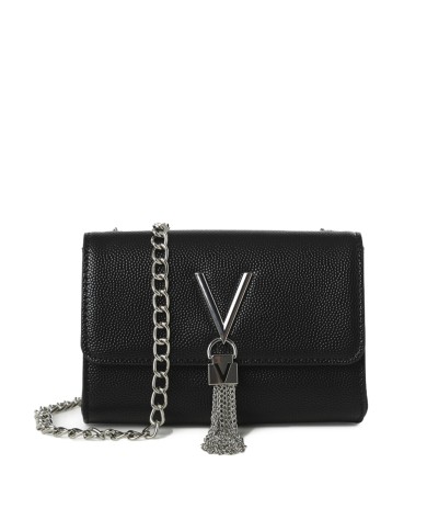 VALENTINO MARIO CROSSBODY BAG CLUTH DIVINA NERO 125