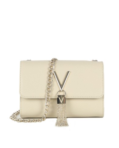 VALENTINO MARIO CROSSBODY BAG CLUTH DIVINA BEIGE 125