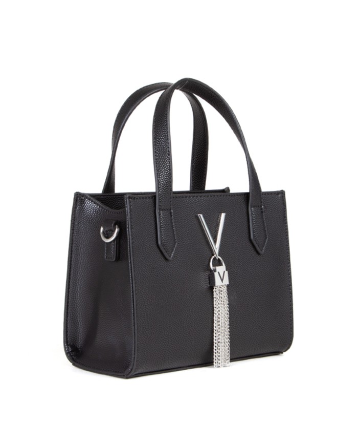 VALENTINO MARIO SHOPPING BAG CON TRACOLLA SGANCIABILE DIVINA NERO 125