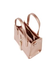 VALENTINO MARIO SHOPPING BAG CON TRACOLLA SGANCIABILE DIVINA ORO ROSA 125