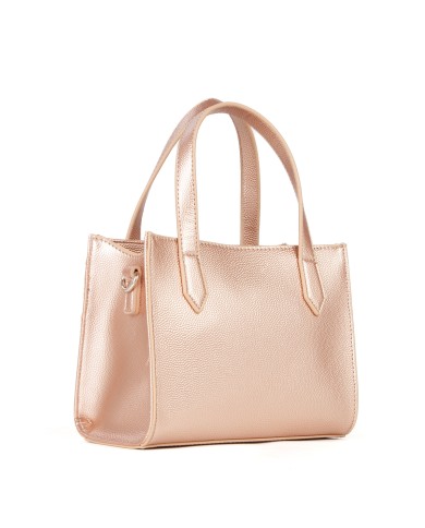 VALENTINO MARIO SHOPPING BAG CON TRACOLLA SGANCIABILE DIVINA ORO ROSA 125