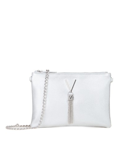 VALENTINO MARIO PURSE CROSSBODY BAG DIVINA ARGENTO 125
