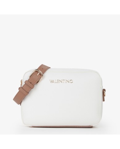 VALENTINO MARIO SHOULDER BAG ALEXIA SMALL BIANCO CUOIO 125
