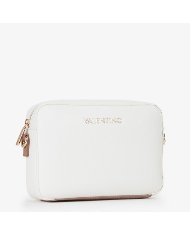 VALENTINO MARIO SHOULDER BAG ALEXIA SMALL BIANCO CUOIO 125