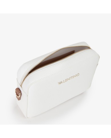 VALENTINO MARIO SHOULDER BAG ALEXIA SMALL BIANCO CUOIO 125