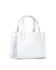 VALENTINO MARIO SHOPPING BAG CON TRACOLLA SGANCIABILE DIVINA ARGENTO 125