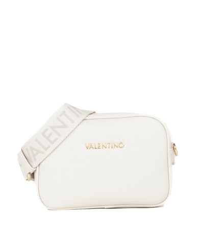 VALENTINO MARIO SHOULDER BAG CON TRACOLLA A NASTRO NEVER ECRU' 125