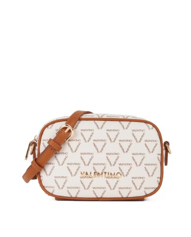 VALENTINO MARIO SHOULDER BAG LADY RE BIANCO / CUOIO 125