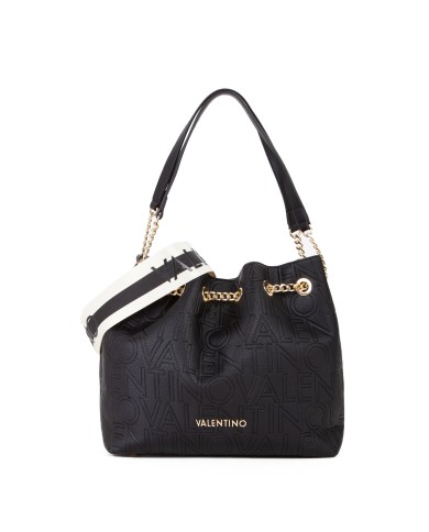VALENTINO MARIO BUCKET BAG PANSY NERO 125