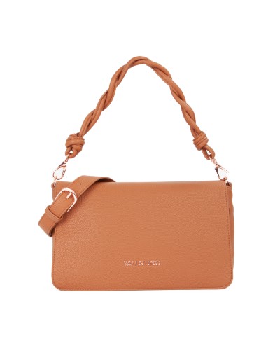 VALENTINO MARIO SHOULDER BAG CON MANICO INTRECCIATO SCARLETT RE CUOIO 125