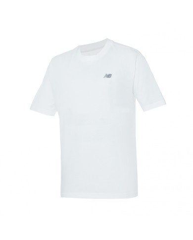 NEW BALANCE T SHIRT UOMO SMALL LOGO WHITE MT41509WT 125