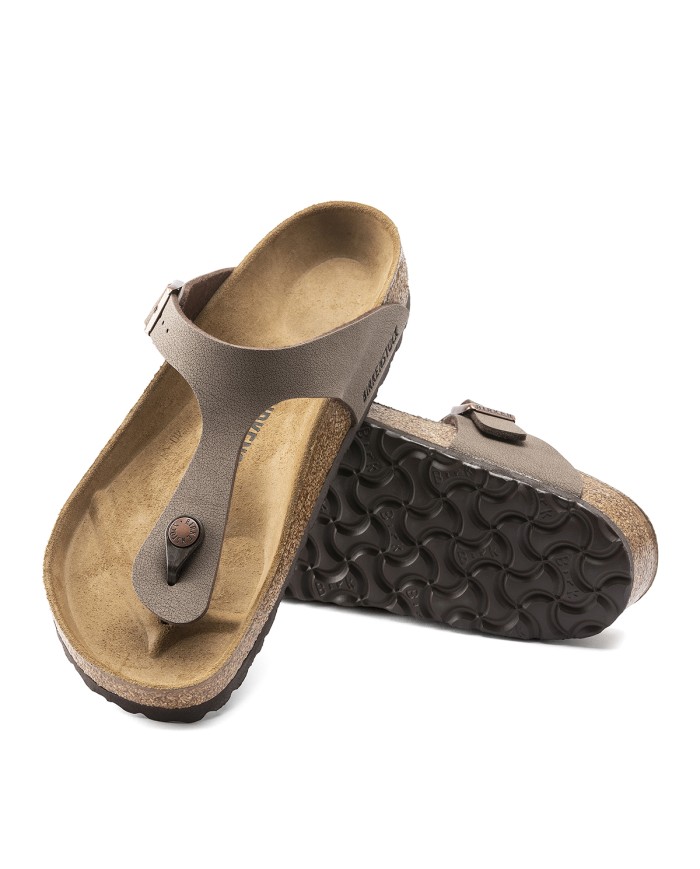BIRKENSTOCK SANDALO UNISEX GIZEH MOCCA BIRKO 043751