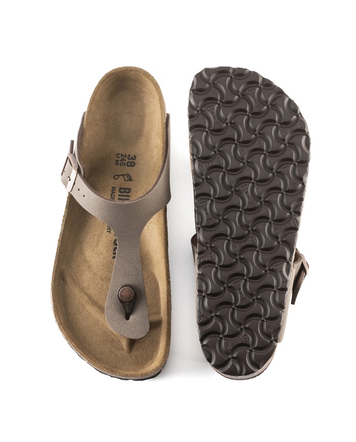 BIRKENSTOCK SANDALO UNISEX GIZEH MOCCA BIRKO 043751