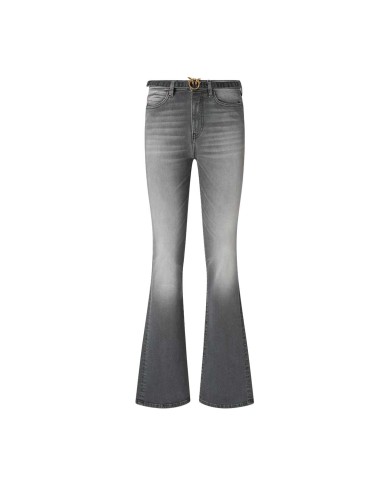 PINKO JEANS FLARED POWER STRETCH DARK GREY 100166A2S2 225