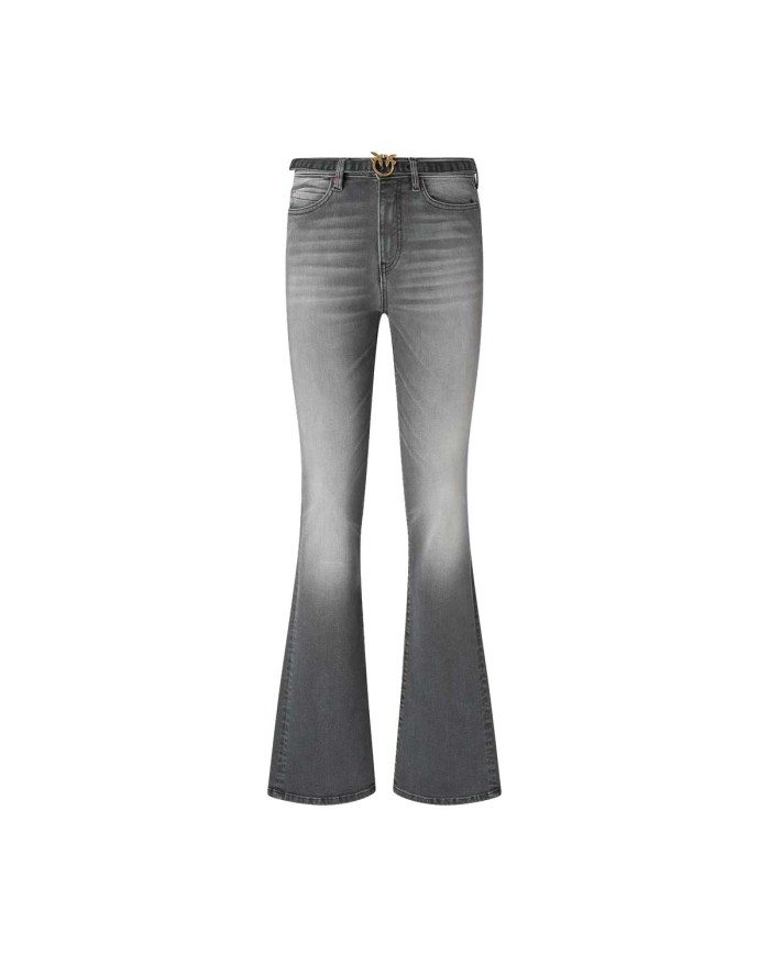 PINKO JEANS FLARED POWER STRETCH DARK GREY 100166A2S2 225