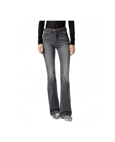 PINKO JEANS FLARED POWER STRETCH DARK GREY 100166A2S2 225
