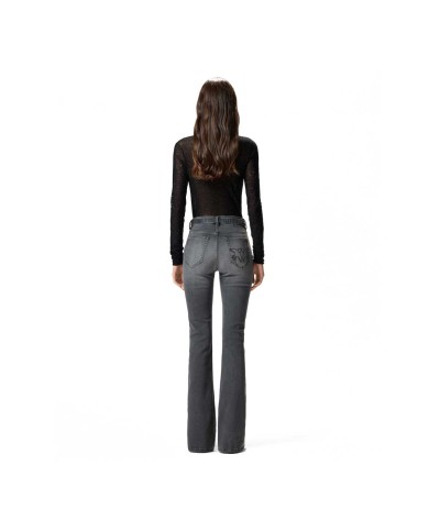 PINKO JEANS FLARED POWER STRETCH DARK GREY 100166A2S2 225