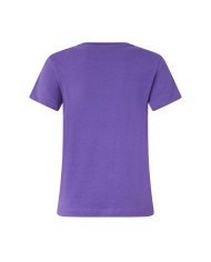 PINKO T-SHIRT RICAMO LOVE BIRDS VIOLA 100355  225