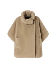 PINKO CAPPA EFFETTO PELLICCIA BEIGE/CHIARO DI LUNA 103837  225