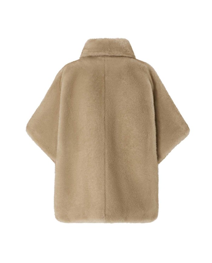 PINKO CAPPA EFFETTO PELLICCIA BEIGE/CHIARO DI LUNA 103837  225