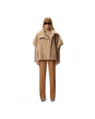 PINKO CAPPA EFFETTO PELLICCIA BEIGE/CHIARO DI LUNA 103837  225