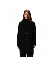 PINKO CAPPOTTO LUNGO IN PANNO DOUBLE NERO LIMOUSINE 105404 225