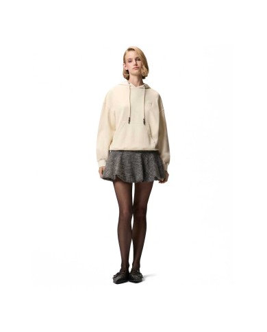 PINKO FELPA CON CAPPUCCIO BEIGE 105507  225