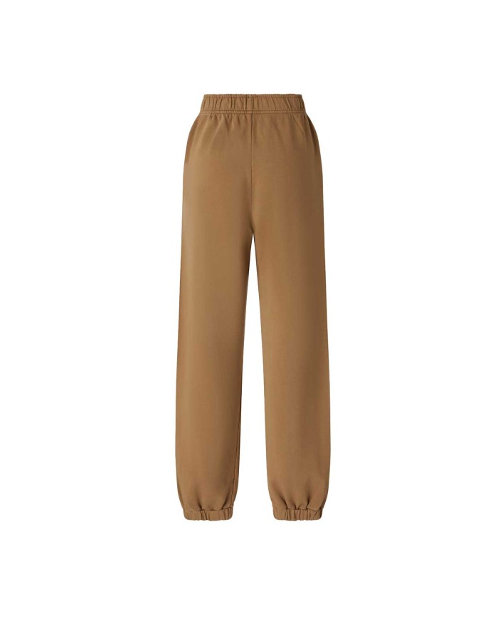 PINKO PANTALONI JOGGERS IN FELPA CON LOGO MARRONE/CAFFE LIQUOROSO 105508 225