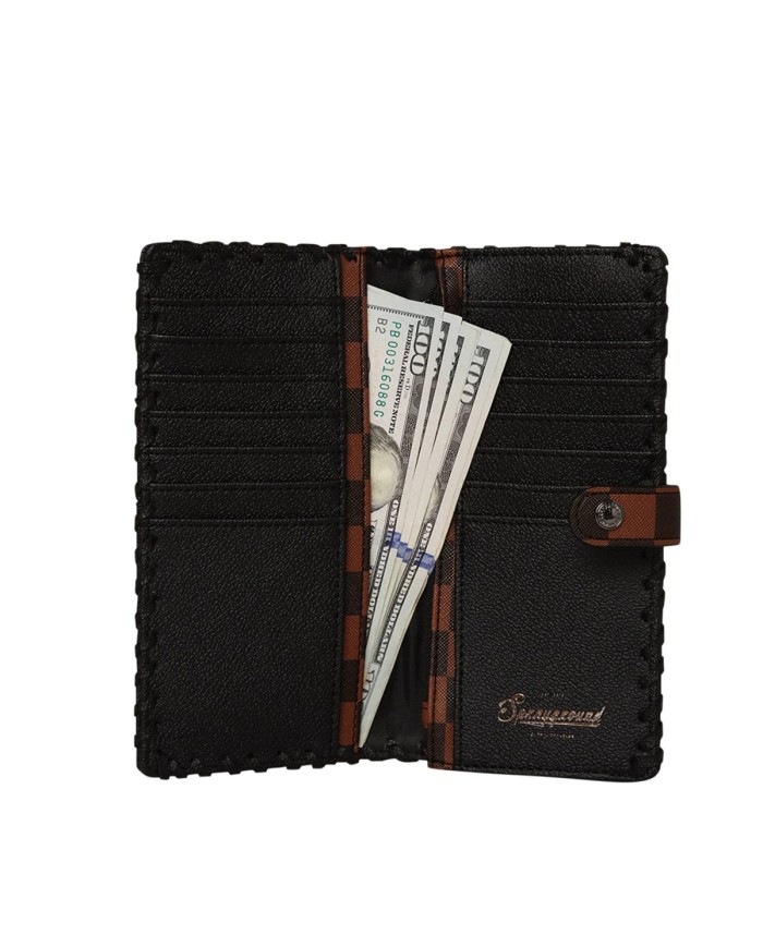 SPRAYGROUND PORTAFOGLI DOSE OF CHECK DEUX WALLET 910W8021NSZ 225