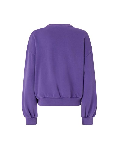 PINKO FELPA RICAMO LOVE BIRDS VIOLA 105510 225