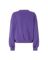 PINKO FELPA RICAMO LOVE BIRDS VIOLA 105510 225