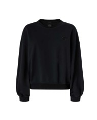 PINKO FELPA RICAMO LOVE BIRDS NERO LIMOUSINE 105510 225