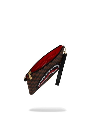 SPRAYGROUND CROSSOVER SAWTOOTH SHARKS IN PARIS CLUTCH 910B7841NSZ 225