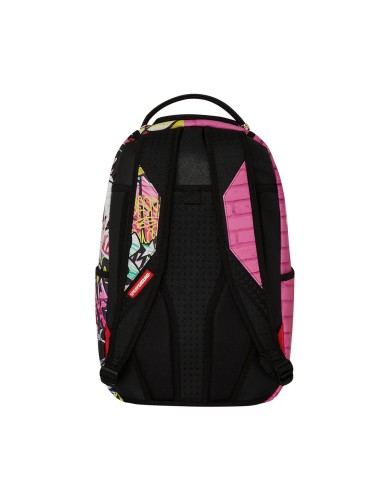 SPRAYGROUND ZAINO PINK PANTHER PAINTING OVER GRAFFITI DLXR BACKPACK 910B7007NSZ 225