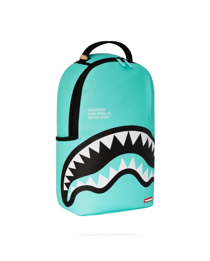 SPRAYGROUND ZAINO SHARK CENTRAL AQUA BACKPACK 910B7015NSZ 225