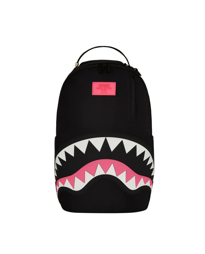 SPRAYGROUND ZAINO SHARCK CENTRAL NYLON BLACK PINK BACKPACK 910B7089NSZ 225
