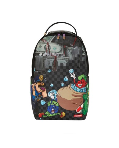 SPRAYGROUND ZAINO MONEY TEAM DIAMOND HEIST BACKPACK 910B7534NSZ 225