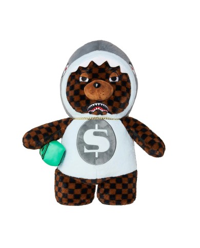 SPRAYGROUND ZAINO MONEY BEAR IN SHARK COSTUME BEAR BACKPACK 910B7546NSZ 225