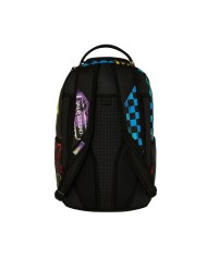 SPRAYGROUND ZAINO SHARK CENTRAL STENCILS BLACK DLXSV BACKPACK 910B7620NSZ 225