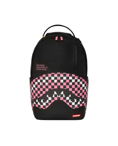 SPRAYGROUND ZAINO SHARK CENTRAL BREACKUP CHECK SORBET GREY BACKPACK 910B7635NSZ 225
