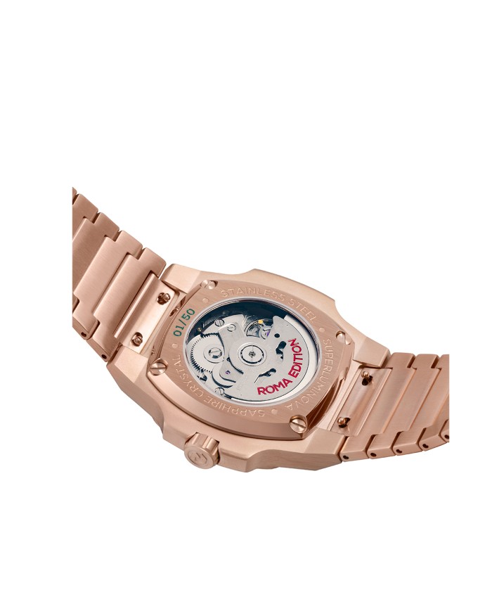NUNCIER OFFICIAL OROLOGIO ROMA SGINATURE DESIGN GMT