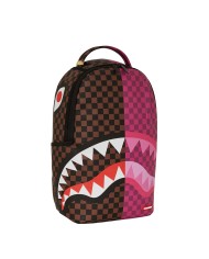SPRAYGROUND ZAINO SPLIT SIP PINK CHECK DLXSV BACKPACK 910B6286NSZ 225